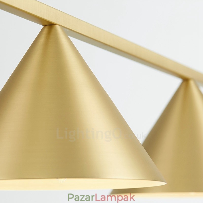 3 könnyű, modern, modern függesztékes mennyezeti lámpa