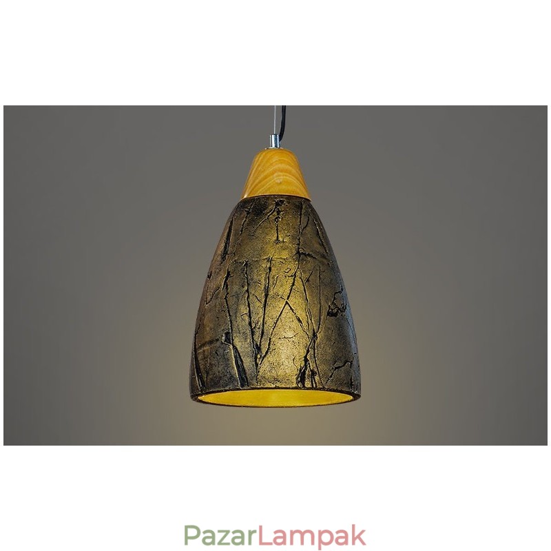 1 Light Cement Modern kortárs függesztékes mennyezeti lámpa