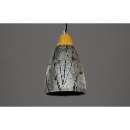 1 Light Cement Modern kortárs függesztékes mennyezeti lámpa