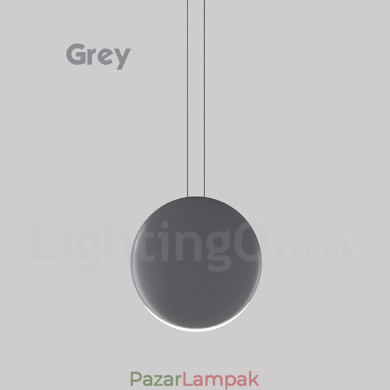 1 Világos Cement Modern kortárs függesztékes mennyezeti lámpa
