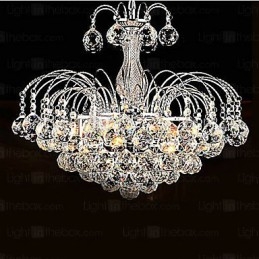 Függő luxus modern Crystal Living 3 fényű csillár