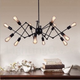 12 Light Vintage Retro csillárbolt