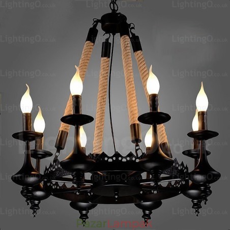 8 Light Country rusztikus függőlámpa 8 Light Country rusztikus függőlámpa