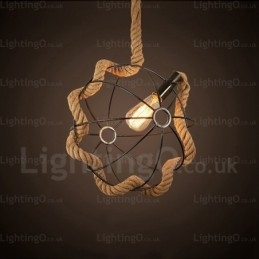 1 Light Country rusztikus vintage retro függőlámpa