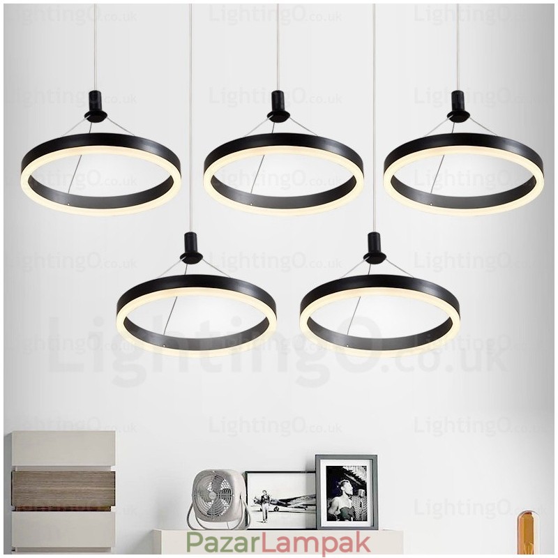 1 Light Modern, modern függőlámpa akril árnyalattal