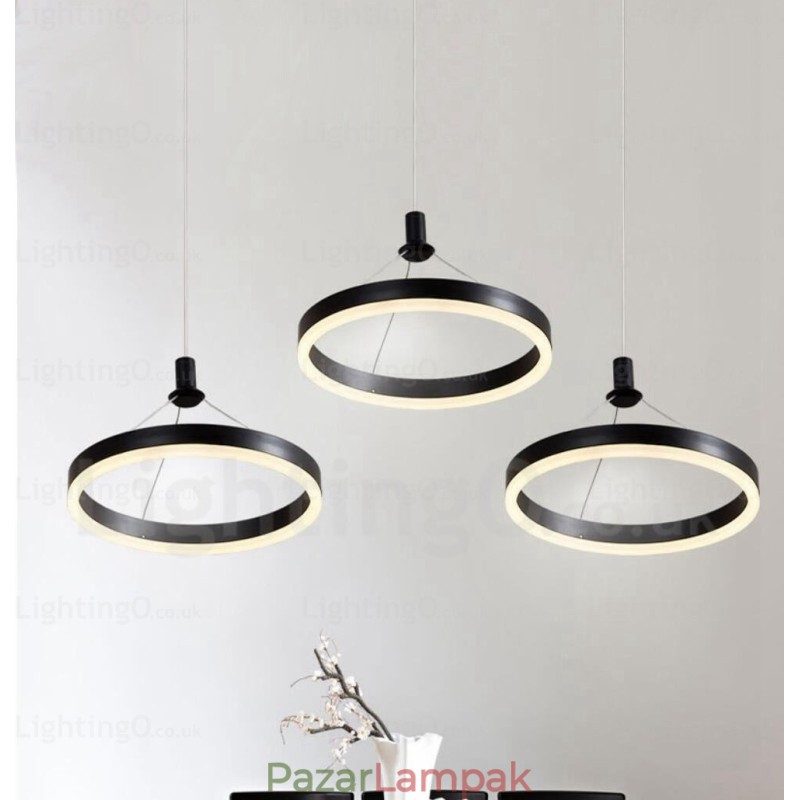 1 Light Modern, modern függőlámpa akril árnyalattal