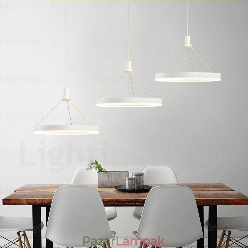 1 Light Modern, modern függőlámpa akril árnyalattal