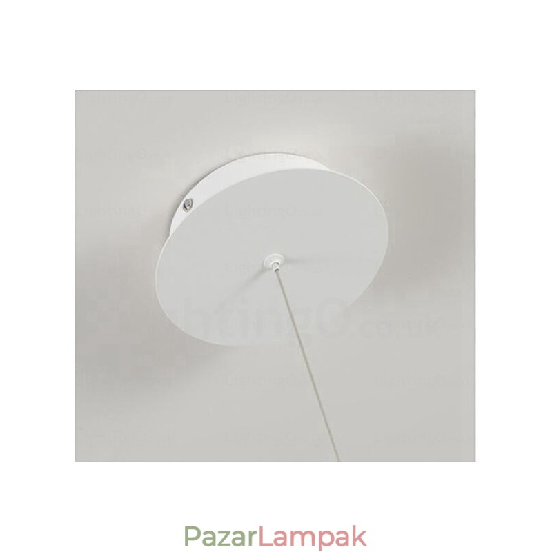 1 Light Modern, modern függőlámpa akril árnyalattal
