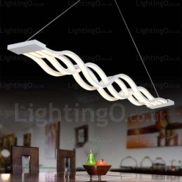 1 Light Modern, modern függőlámpa akril árnyalattal