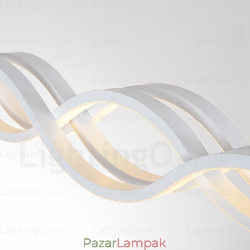 1 Light Modern, modern függőlámpa akril árnyalattal