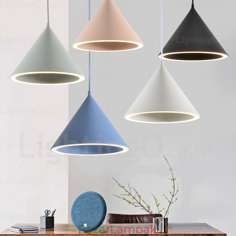 1 Light Modern, modern, északi függőlámpa akril árnyalattal