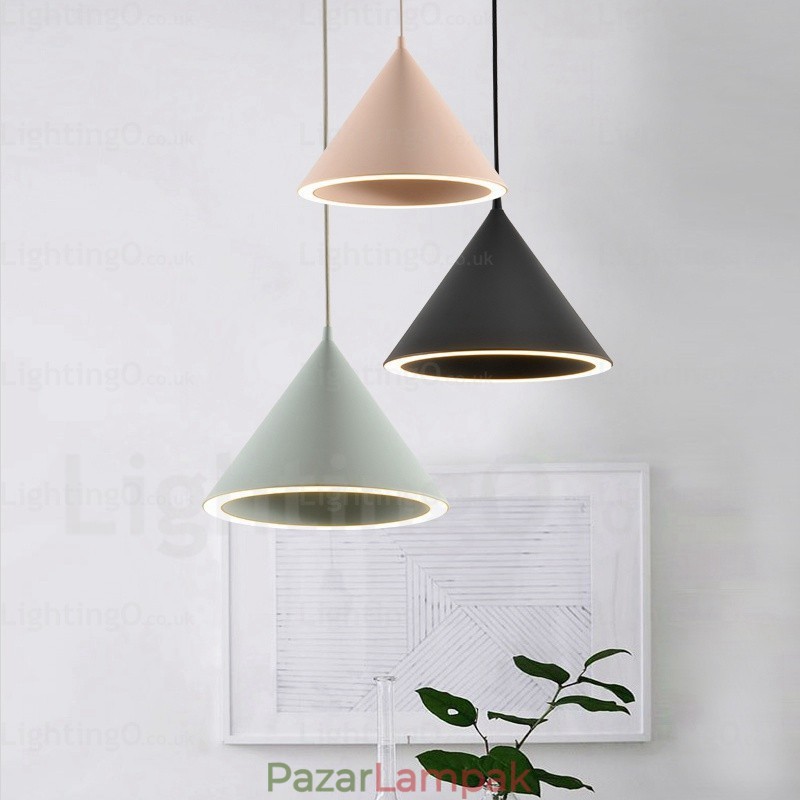 1 Light Modern, modern, északi függőlámpa akril árnyalattal