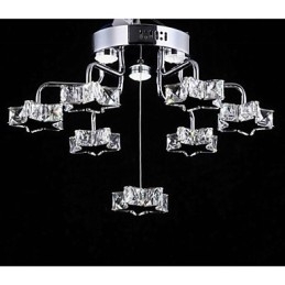 Falba szerelhető 7 Light Modern galvanizált rozsdamentes