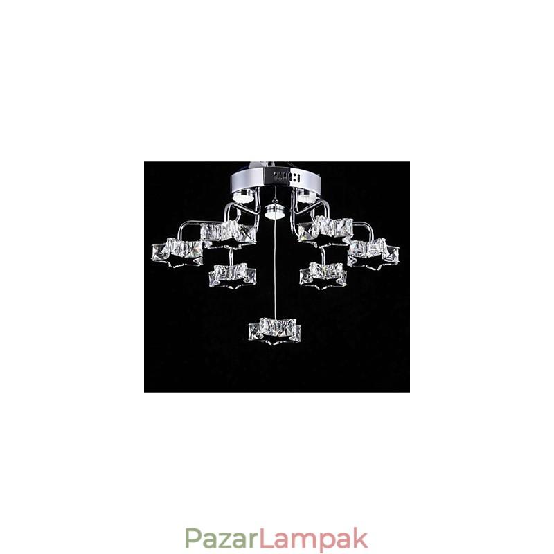 Falba szerelhető 7 Light Modern galvanizált rozsdamentes