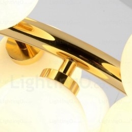 25 Light Nordic függőlámpa üvegernyővel