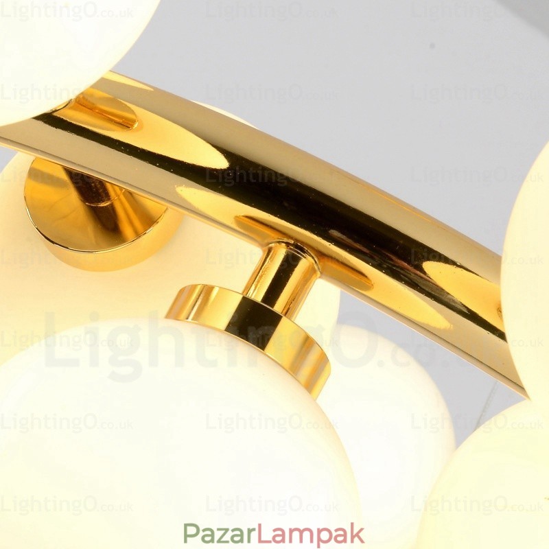 25 Light Nordic függőlámpa üvegernyővel