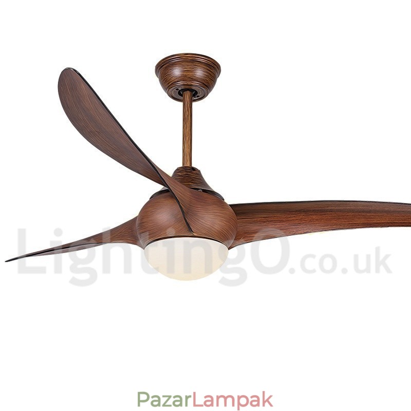 52"-es rusztikus mennyezeti mennyezeti ventilátor