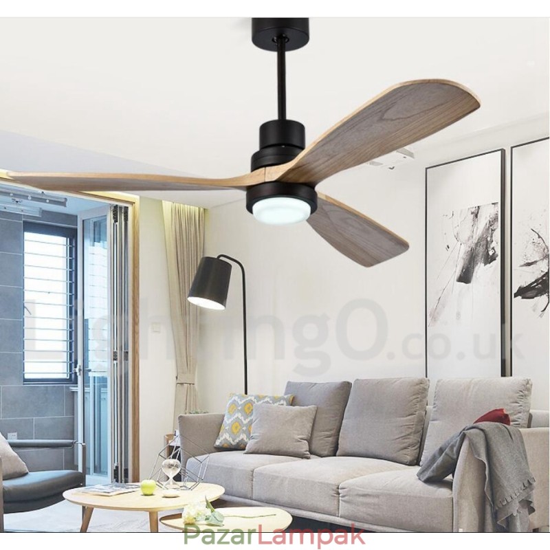 42"-es 52"-es nordic modern kortárs mennyezeti ventilátor