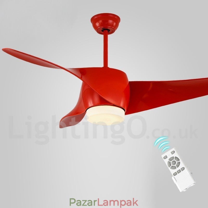 52"-es európai stílusú, modern, kortárs divatos mennyezeti ventilátor