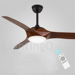 52"-es európai stílusú, modern, kortárs divatos mennyezeti ventilátor