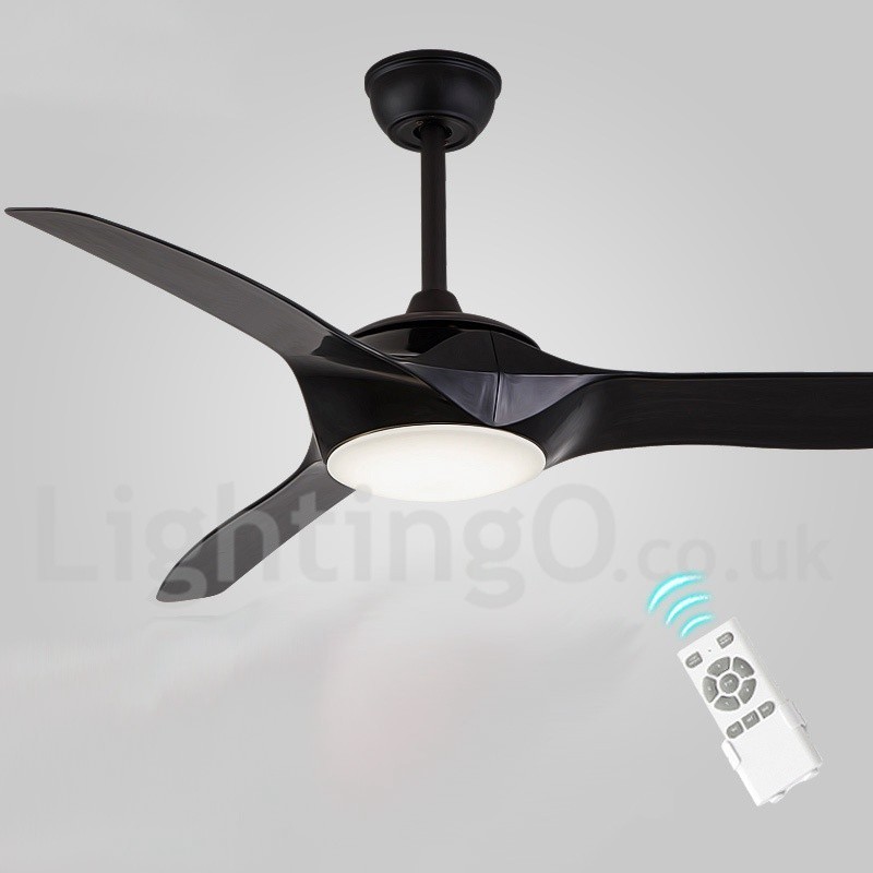 52"-es európai stílusú, modern, kortárs divatos mennyezeti ventilátor