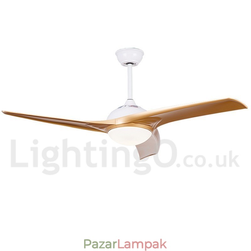 52"-es európai stílusú, modern, kortárs divatos mennyezeti ventilátor
