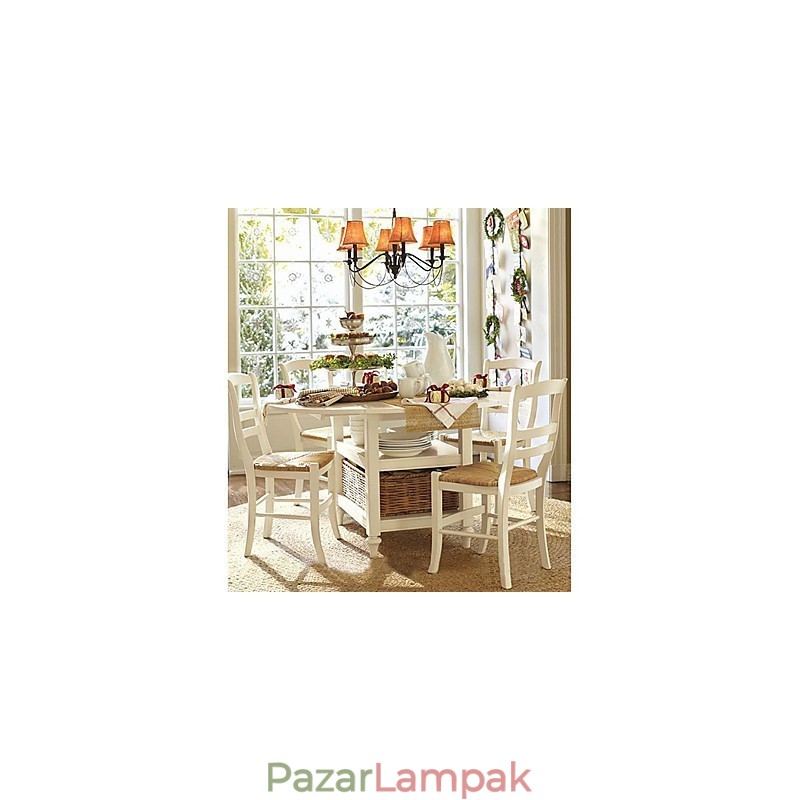 Rusztikus Lodge galvanizált csillár