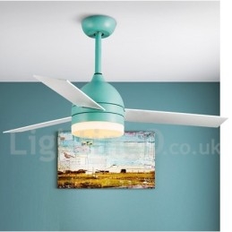 42"-es 48" Nordic Vintage Modern modern mennyezeti ventilátor