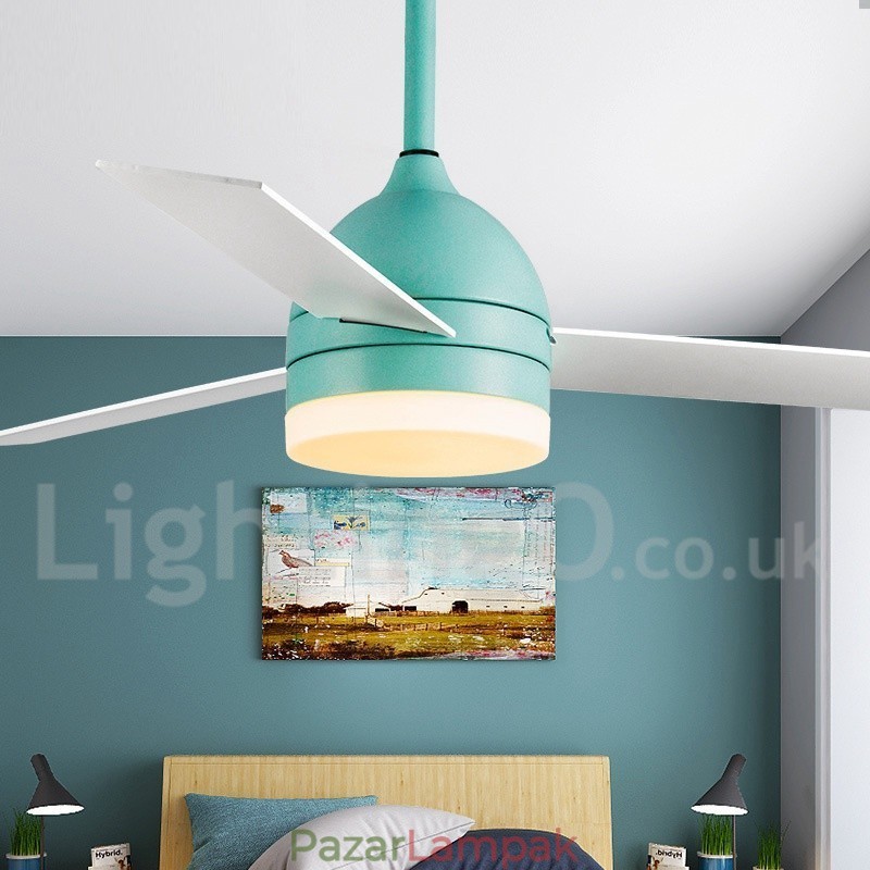 42"-es 48" Nordic Vintage Modern modern mennyezeti ventilátor