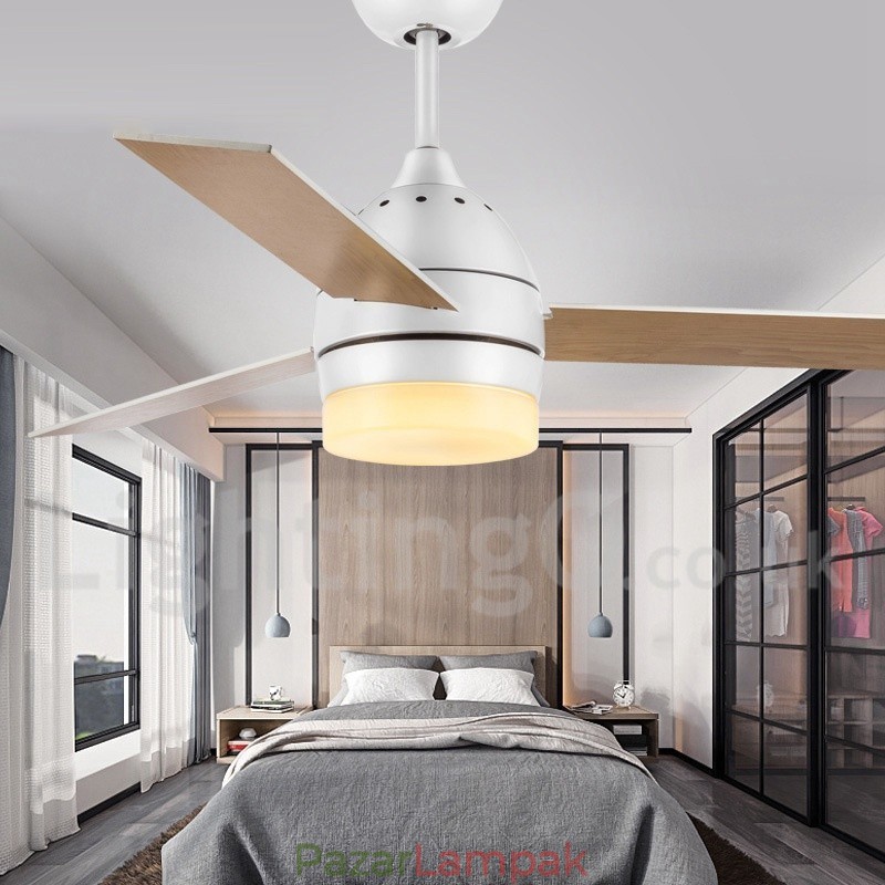 42"-es 48" Nordic Vintage Modern modern mennyezeti ventilátor