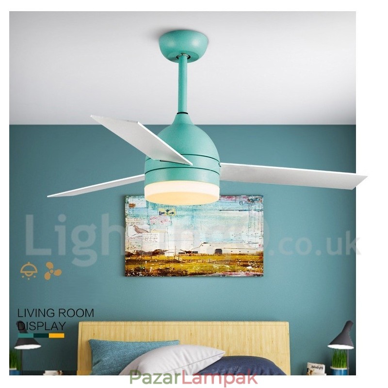 42"-es 48" Nordic Vintage Modern modern mennyezeti ventilátor