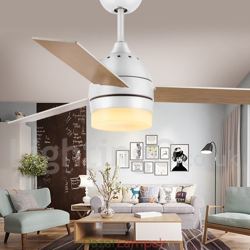 42"-es 48" Nordic Vintage Modern modern mennyezeti ventilátor