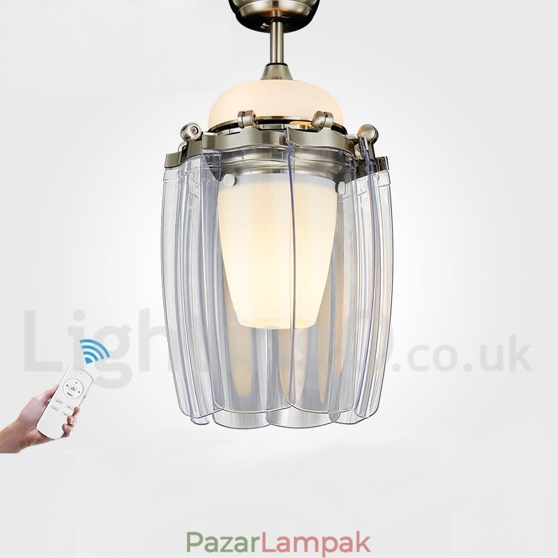 42"-os modern, modern mennyezeti ventilátor