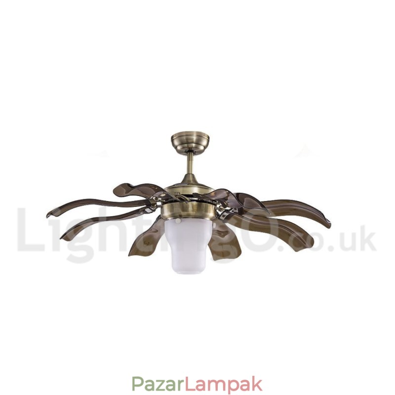 42"-os modern, modern mennyezeti ventilátor