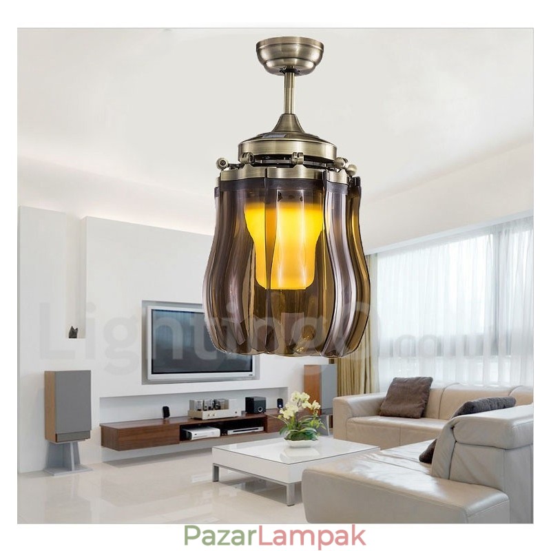 42"-os modern, modern mennyezeti ventilátor