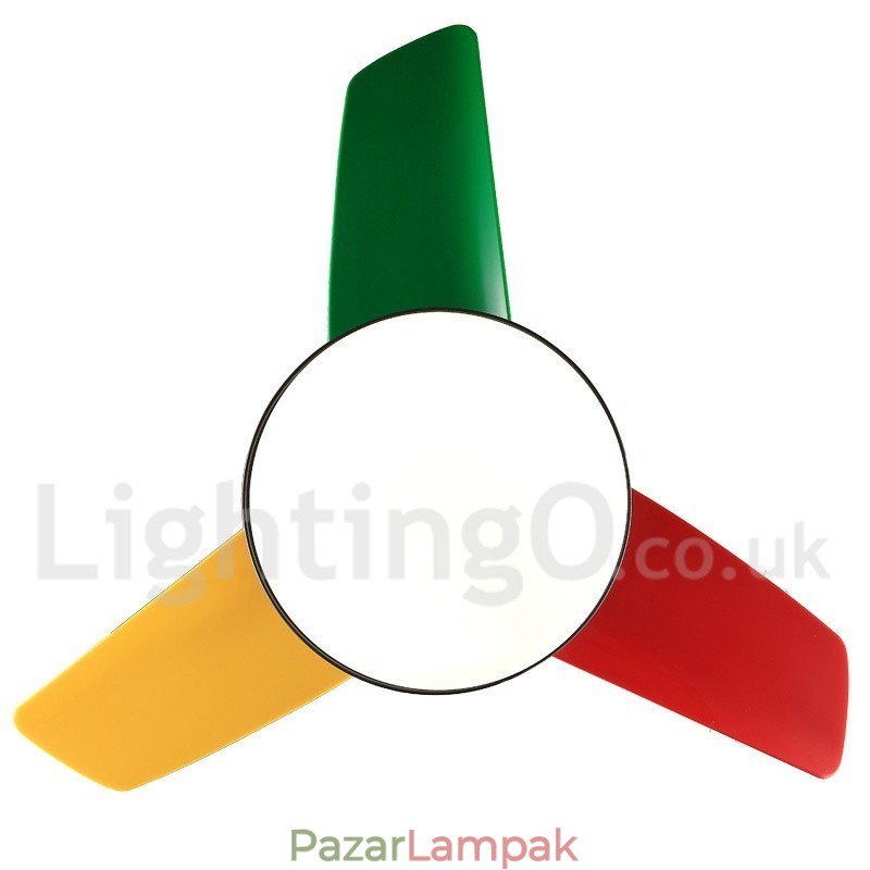 26"-os modern, modern mennyezeti ventilátor