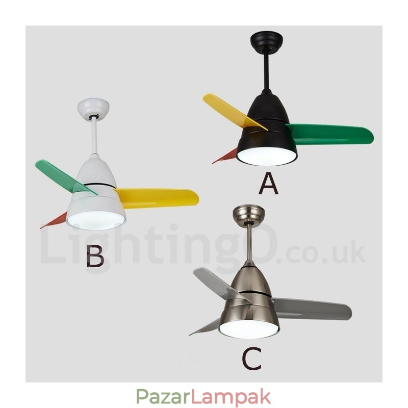 26"-os modern, modern mennyezeti ventilátor