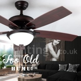 52" Country Retro Rusztikus Lodge Vintage mennyezeti ventilátor