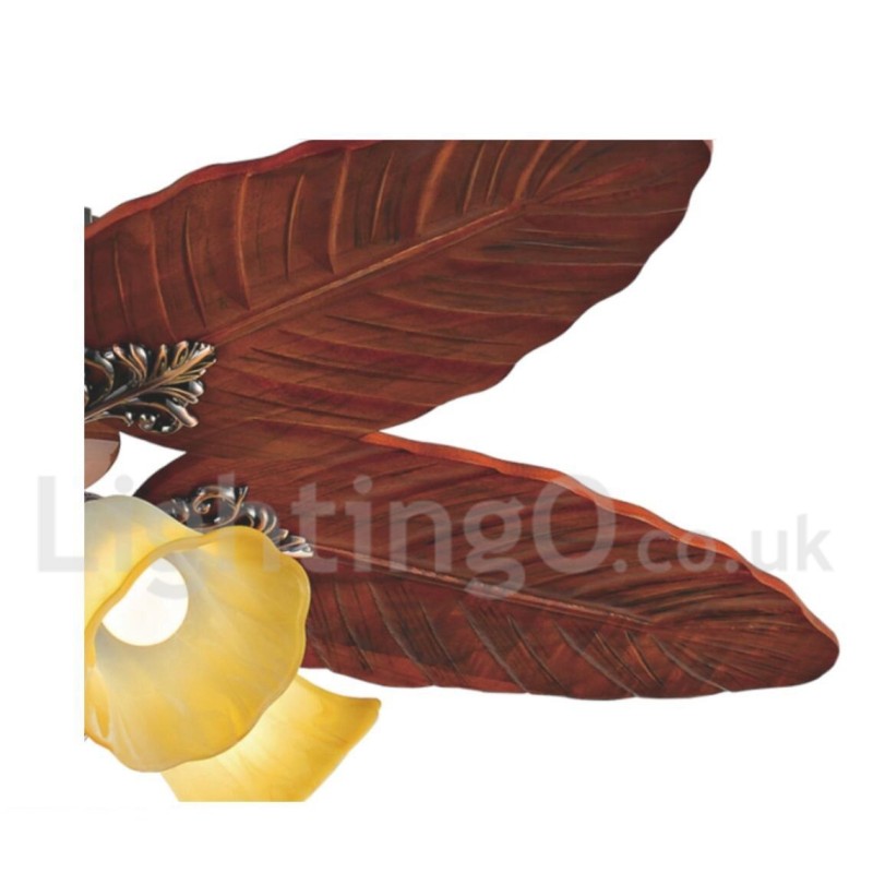 48" Country Retro Rusztikus Lodge Vintage mennyezeti ventilátor