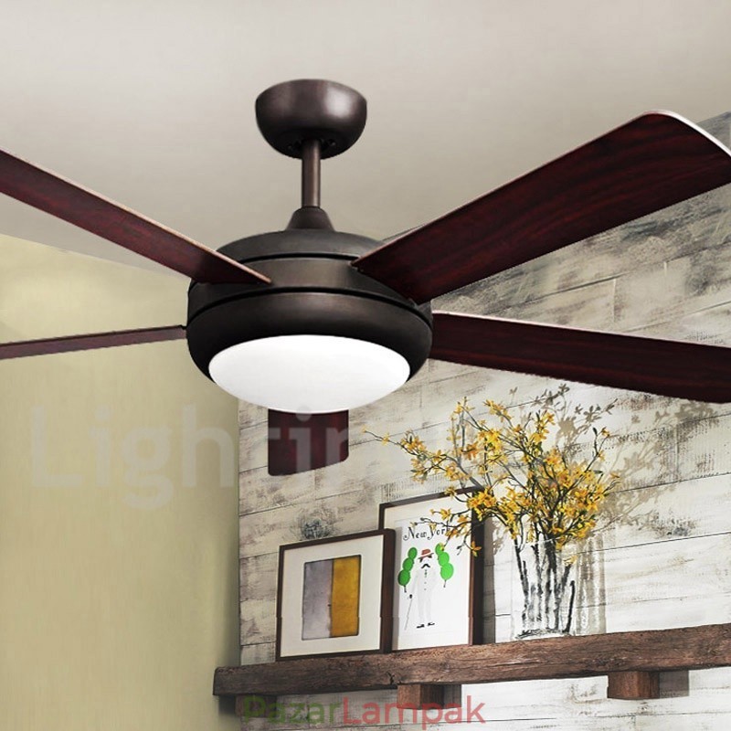 52" európai stílusú vintage mennyezeti ventilátor