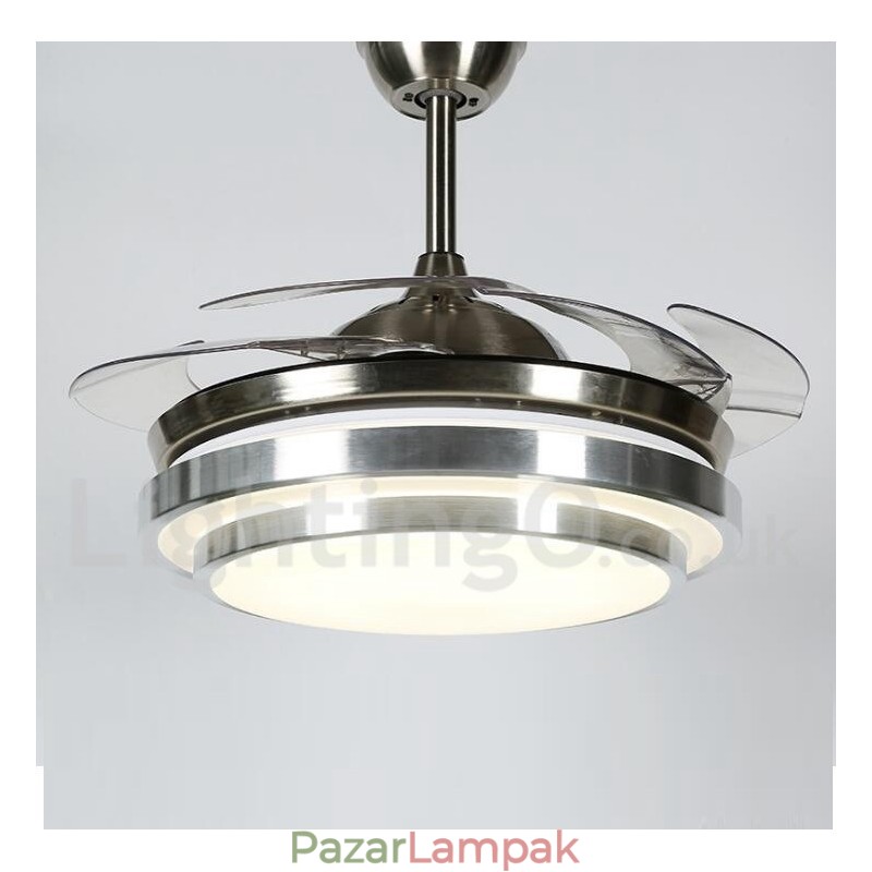 36"-os európai stílusú, modern, kortárs mennyezeti ventilátor