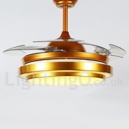 36"-os európai stílusú, modern, kortárs mennyezeti ventilátor