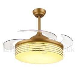 36"-os európai stílusú, modern, kortárs mennyezeti ventilátor