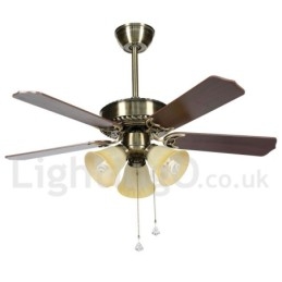 42"-os modern, modern mennyezeti ventilátor