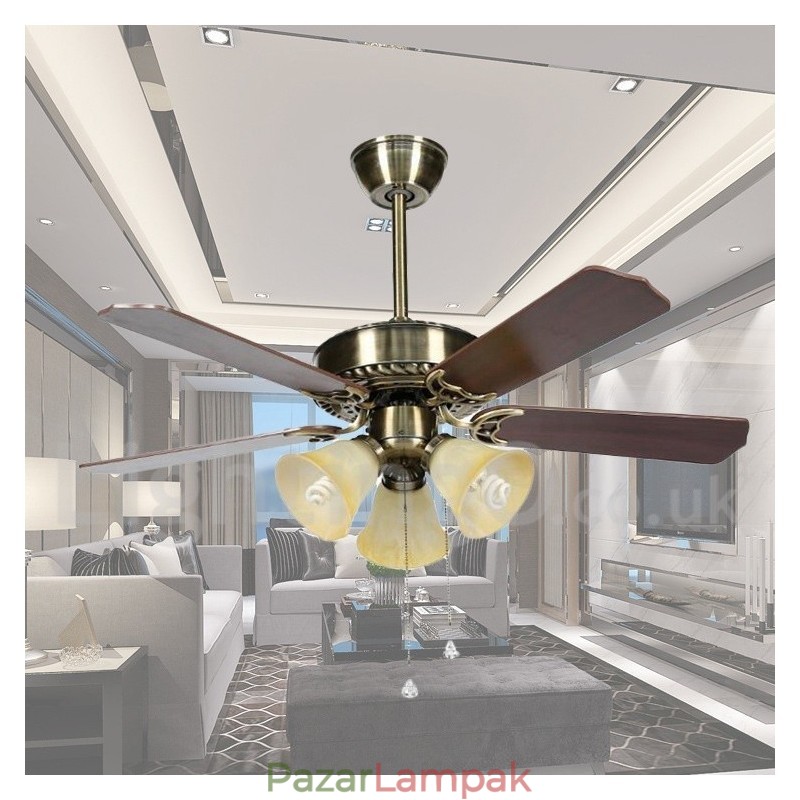 42"-os modern, modern mennyezeti ventilátor