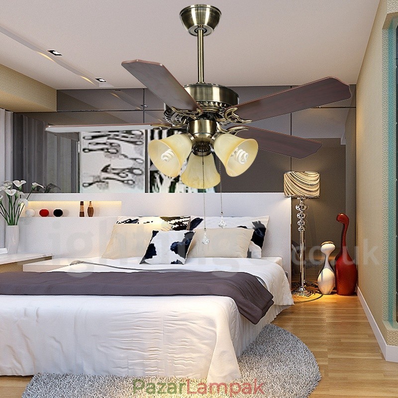 42"-os modern, modern mennyezeti ventilátor