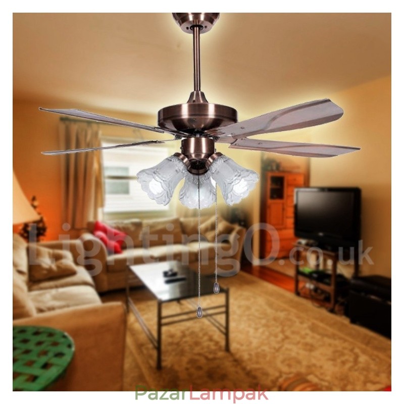 42"-os modern, modern mennyezeti ventilátor