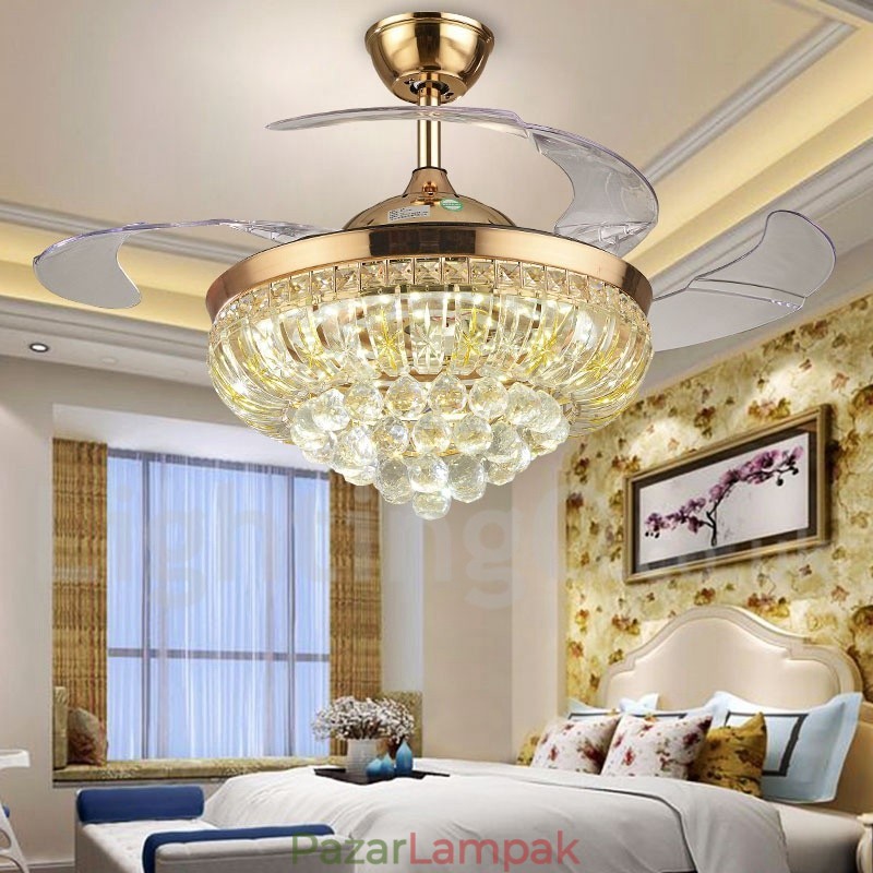 42"-es európai stílusú, modern, kortárs mennyezeti ventilátor