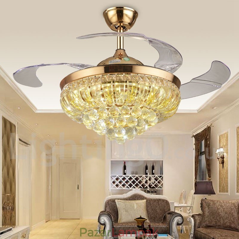 42"-es európai stílusú, modern, kortárs mennyezeti ventilátor