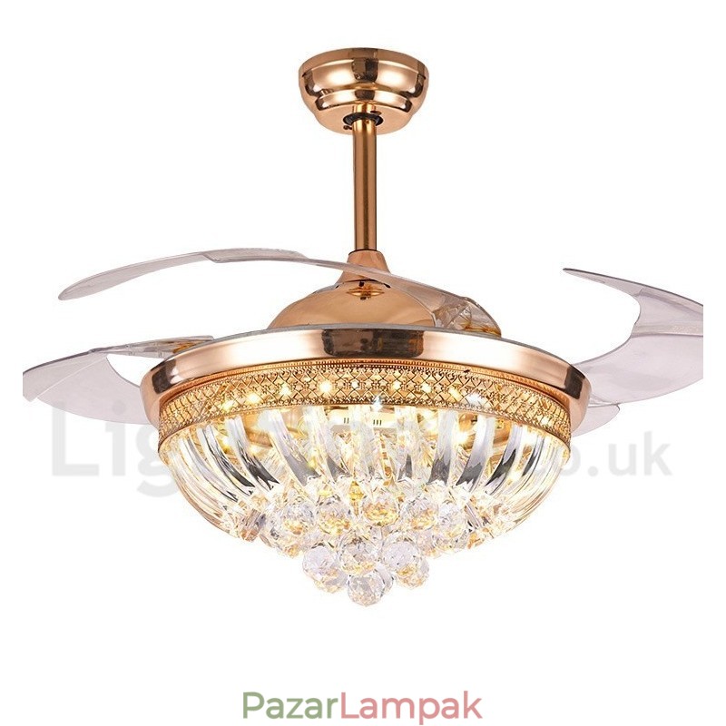 42"-es európai stílusú modern, kortárs mennyezeti ventilátor